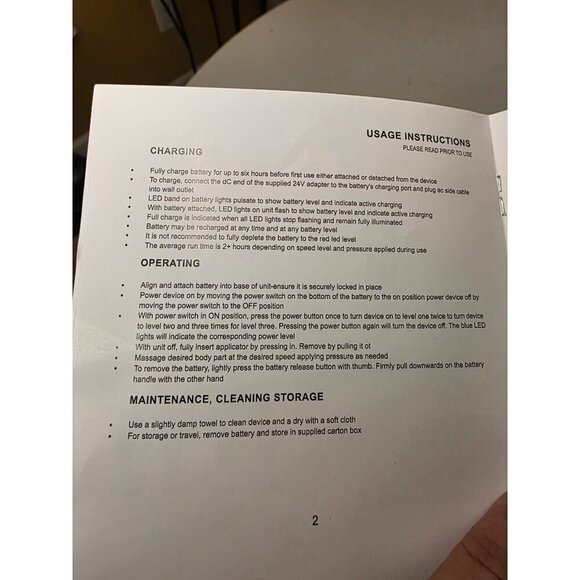 Massage Gun Deep Tissue Massager Fascia Massage Gun for Pain Relief Hand-Held El - Picture 7 of 16